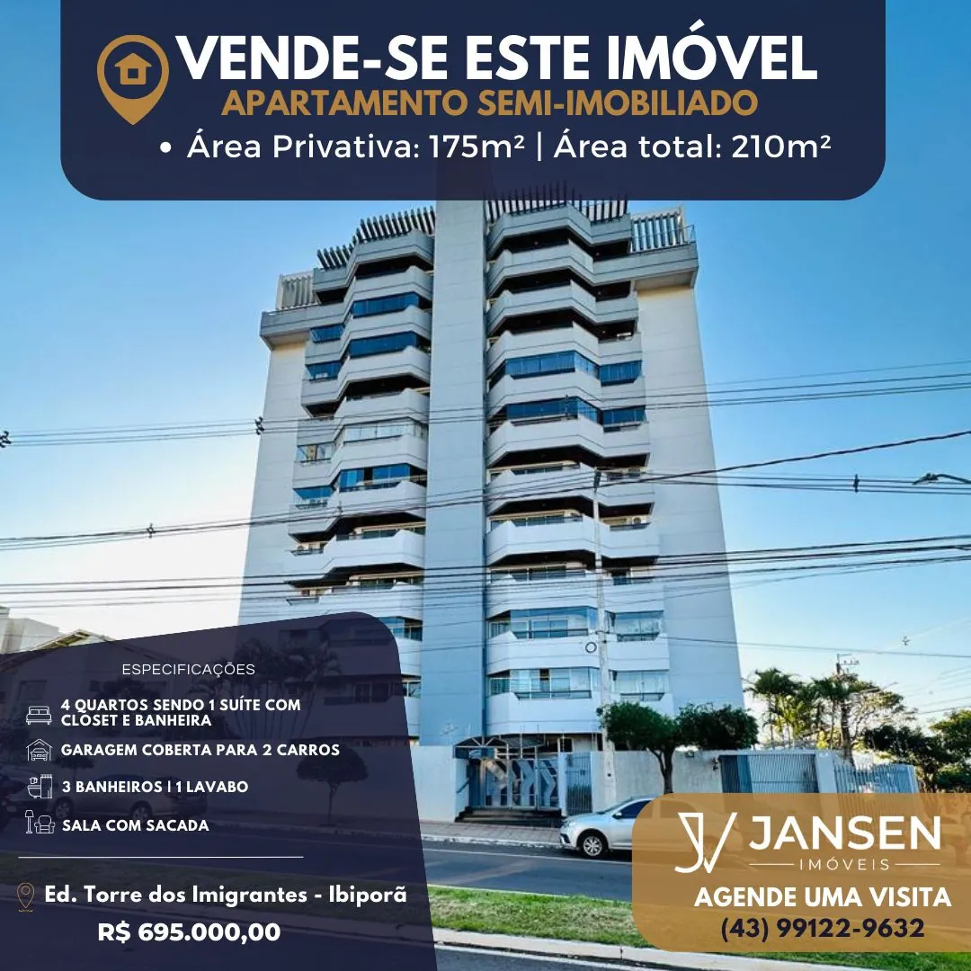 Apartamento Residencial Torre dos Imigrantes - foto 16 de 18
