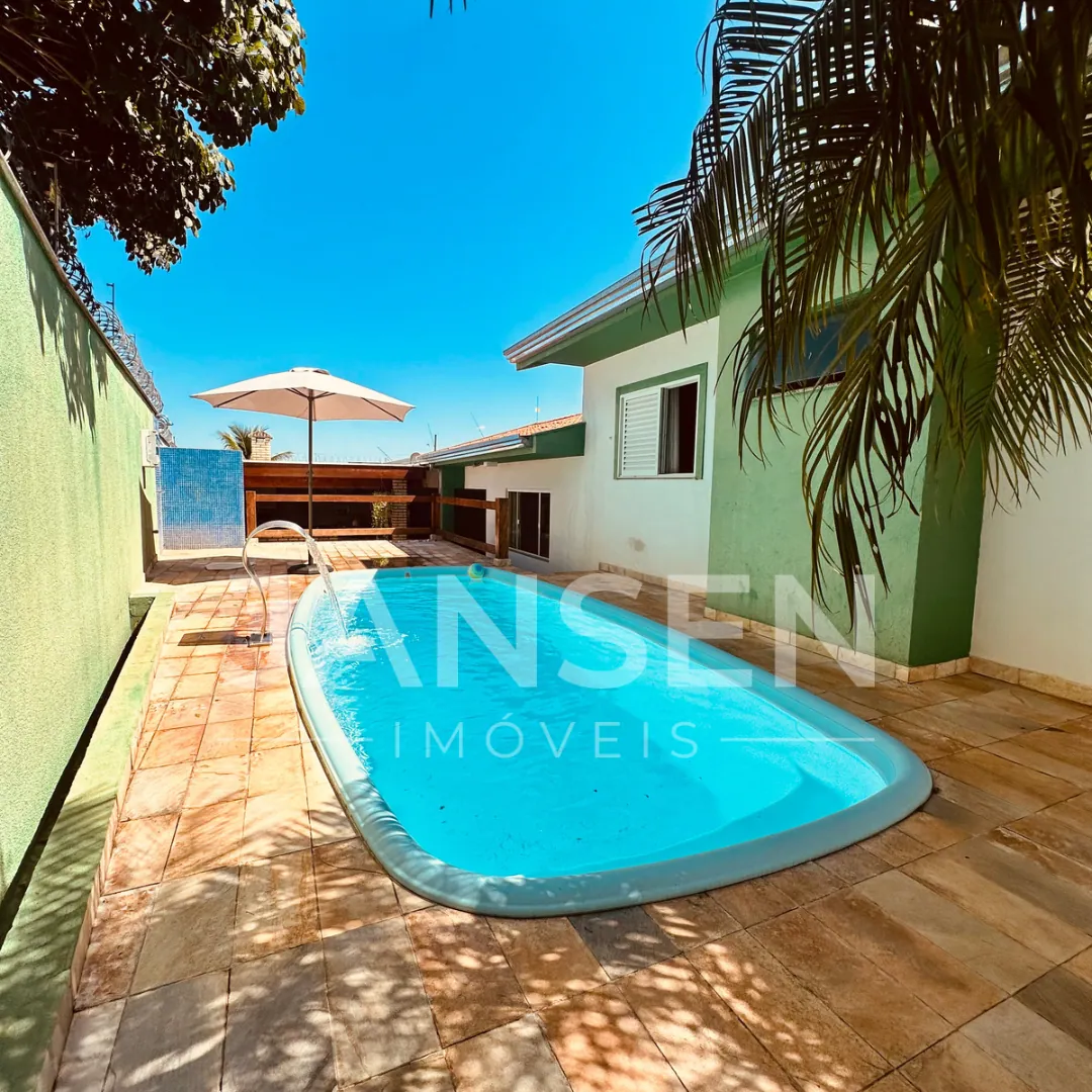 Casa térrea de alto padrão com piscina e amplo espaço gourmet a venda Setor 1 Ibiporã - foto 17 de 19